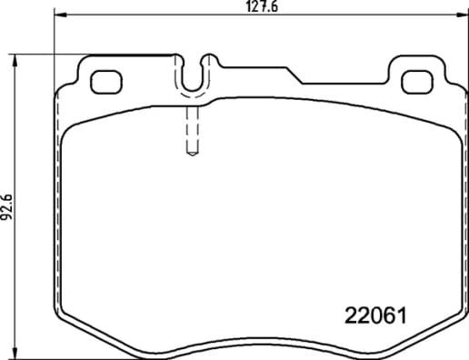 Fren Balatası Ön Mercedes W205 S205 C205 A205 W213 S213 C238 A238