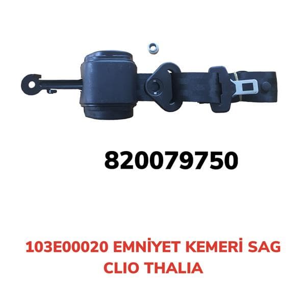 Emniyet Kemeri Otomatik Sağ Clio-Thalia