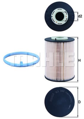Mazot Filtresi Mondeo IV IV 07>14 2.0 TDCi Volvo S40 S60 V50 V70 C30 C70 XC60 D3-D4-D5 2.4D