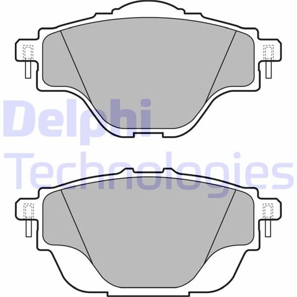 Arka Fren Balatası Astra L-Grandland-C4 Grand/spacetourer-C5 Aircross-P508-P5008-P308-P3008-DS4-DS7 290mm