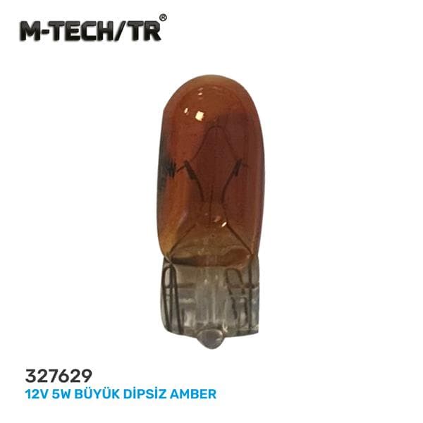 12V 5W Büyük Dipsiz Amber 27169