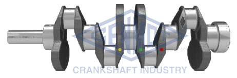 Krank Mili Hyundai H100. Starex 2.5L D4BH TC Tci 04-12 / Galloper 99-03 / Kia Bongo. K2500 Tci 03-> / Mitsubishi L200 2.5L 4D56 K64T K74T 96-07 / L300 2.5L 4D56 P15V 86-06 Dövme Çelik
