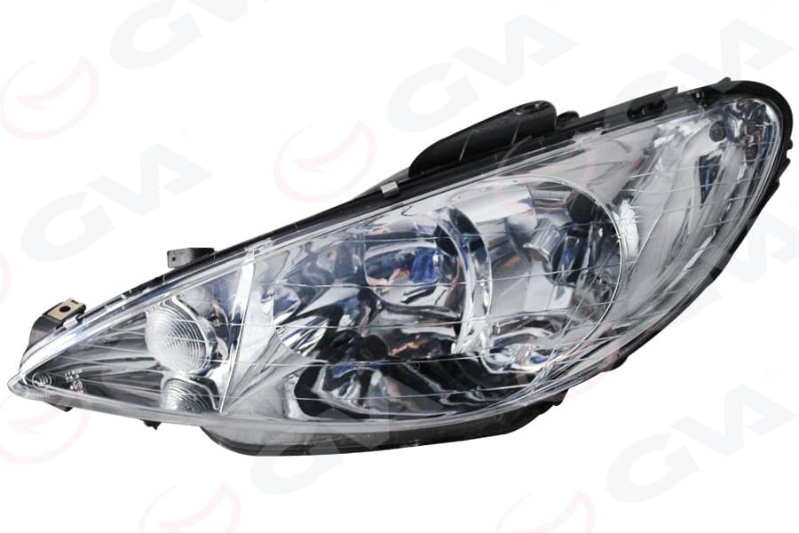 Far Sinyal Sol Şeffaf P206 03-10 Elektrikli H7 H7