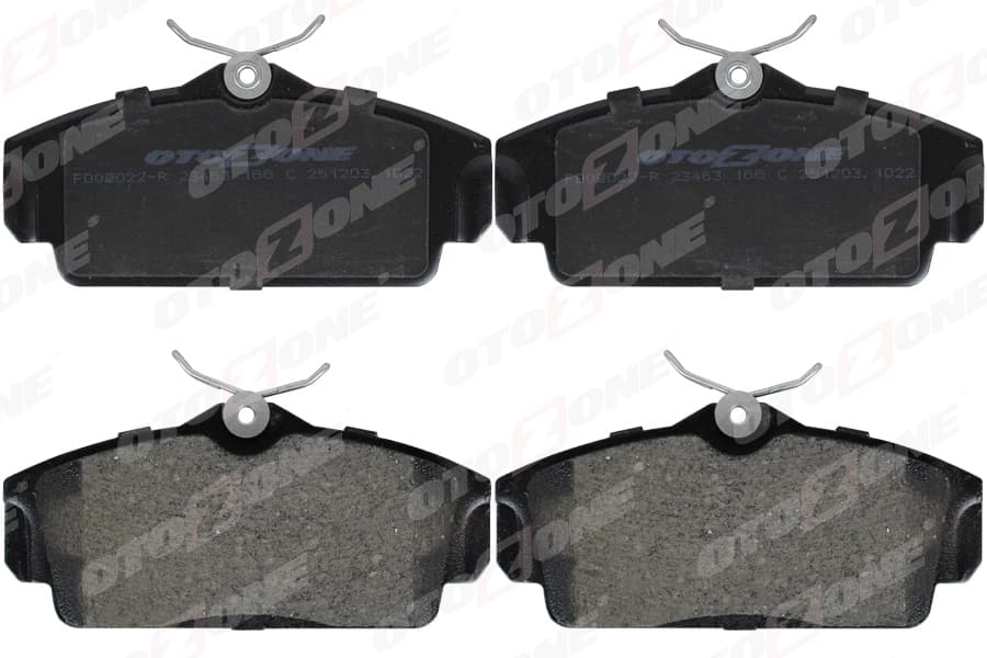 Ön Fren Balata Nissan Almera 1.5L QG15DE N16 02-> / Primera 1.6L 2.0L GA16DE SR20DE P11 96-01 Alt K Ismı Düz