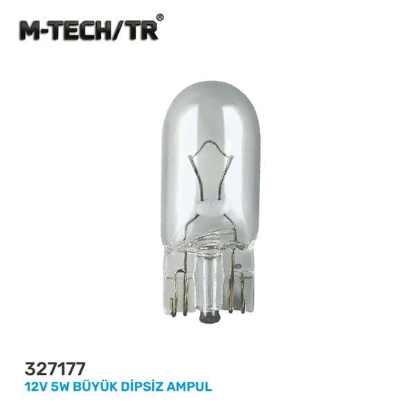 12V 5W Büyük Dipsiz Ampul