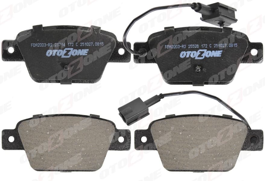 Arka Fren Balatası Fiat Stilo 02> Linea 07> Bravo II 07>14 Alfa Romeo Mito 08> Multipla 99>