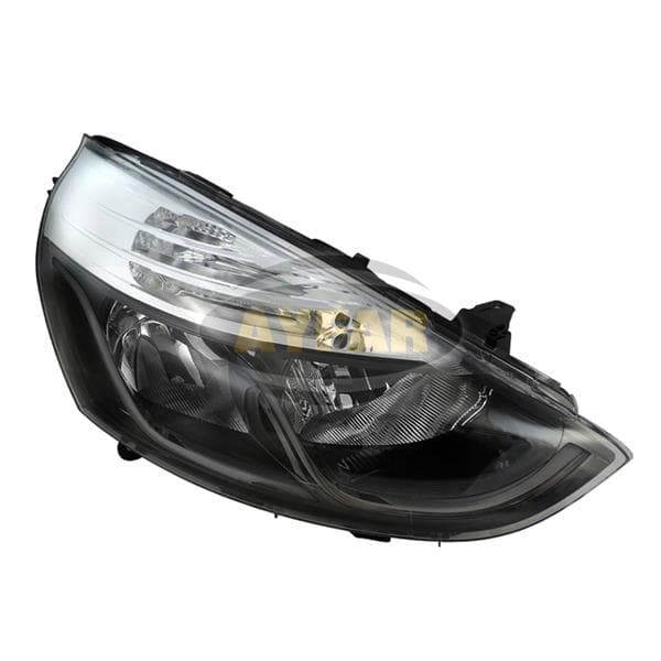 Far Ledli Sol Motorlu Renault Clio V 19>23 Krom Çitali Far Beyni Dahil