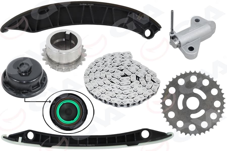 Eksantrik Zincir Seti Opel Movano B 10> Renault Master III 10> 2.3 dCi-Cdti M9T / Nissan Navara 2.3 L YS23 D23 15-> 1302800Q1F 56 Bakla