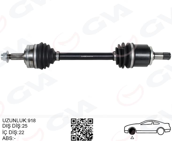 Komple Aks Sol Lada Samara 1500 6 Bilyali Tip 86-94 22X24X596MM 21100-2215011