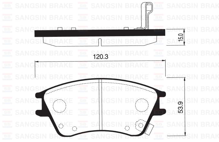 Ön Balata Disk Hyundai Elantra XD 1.5 00-06