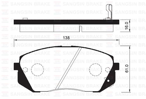 Ön Fren Balata Hyundai İX35 2.0L D4HA CRDi Dizel 136hp 10-15 / Kia Sportage 2.0L D4EA D4HA Dizel 06-15