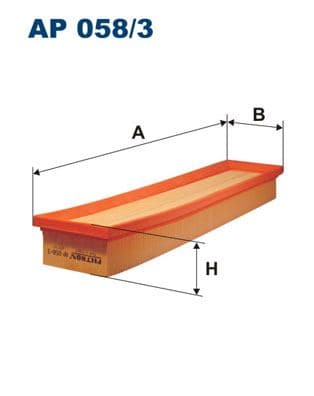 Hava Filtresi Partner-Berlingo 08>18 P206 00>09 P307 00>12 P308 08>14 C4 04>11 Xsara 05>11 1.6 16V TU5