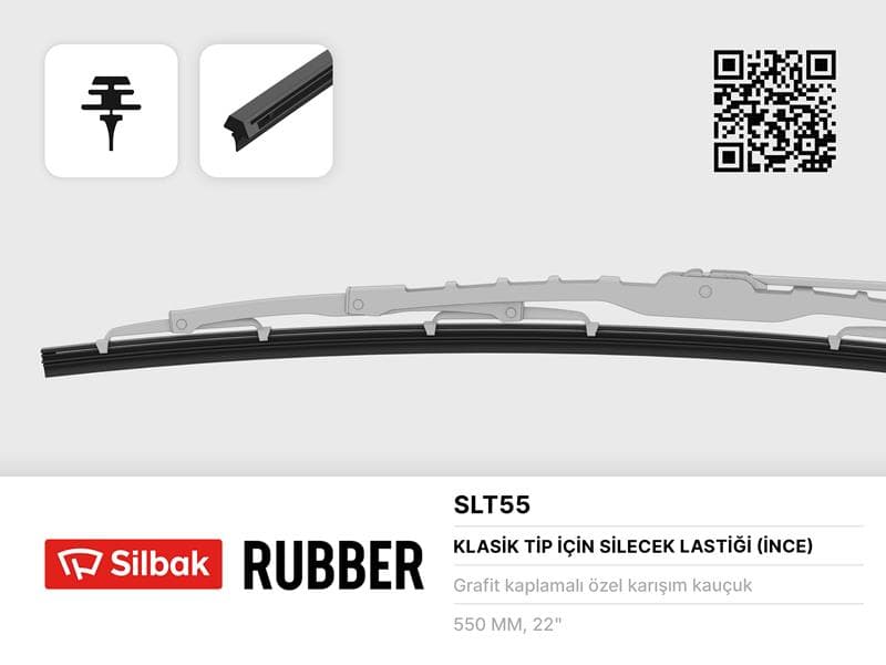 Silecek Lastiği 550MM Tel Takilan Ducato Orj.lastiği-MGN Sürücü-BMW-Audi-VW