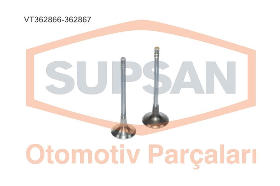 Subap Takımı Emme Egzoz P206-P207-P208-P301-P307-P308-P407-P508-P2008-P3008-P5008-Partner-Berlingo-E Xpert-Rifter-Jumpy-C2-C3-C3-C4-C5-Xsara-DS3-DS4-DS5 1.6 HDi EURO5 DV6C Focus III 11>17 Fiesta 08