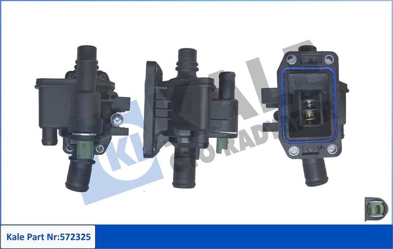 Termostat Komple Sensörlü Ford Fiesta-Peugeot-Citroen 02> 1.4 HDi-TDCi Euro 4 Mazda 2-Peugeot 1007-206-206 SW-206 -307-Bipper-Bipper Tepee-Toyota Aygo