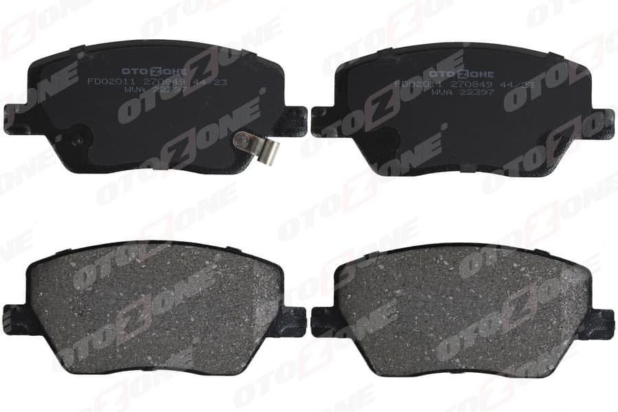 Ön Balata Fiat Egea 16> 1.0 1.3 MTJ 1.4 1.6 1.6D K:19 MM G:133 MM Y:58.5 MM Küçük Tip