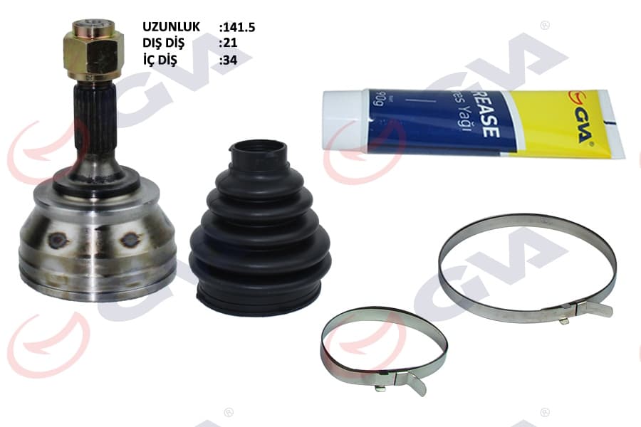 Aks Kafası Diş Ön Psa 301/C-Elysee 12- 1.6 HDi 21x34x48.2 142.00mm