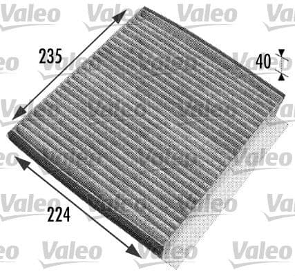 Polen Filtresi Mercedes ML-Class W163 Karbonlu