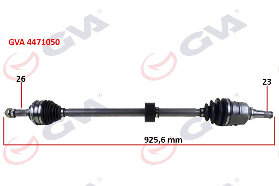 Komple Aks Sağ Toyota Corolla 1.6L 4A-Fe AE101 AE111 92-00 / 1.3L 2E EE100 EE111 94-00 Abs Siz Araçlar İçin 26X23 Komple Boy 925.6MM