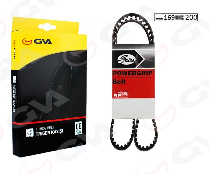 Triger Kayışı 169x200 Opel Astra F-Vectra B16 V 96-02