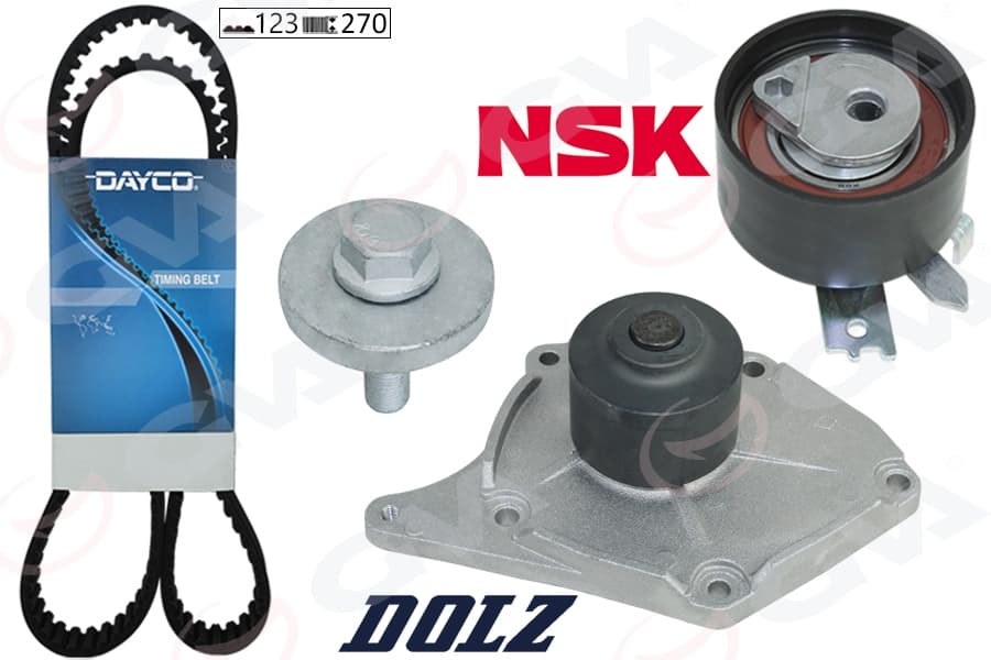 Su Pompali Triger Seti 123 Dis 27MM Clio II 01>06 Megane II 04> Kango 01> Micra III 04> Duster 10> 1.5 dCi K9K Euro 3 Euro 4
