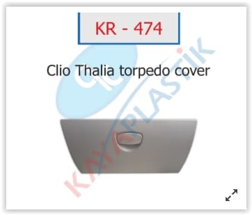 Torpido Kapağı Gri Clio-Thalia
