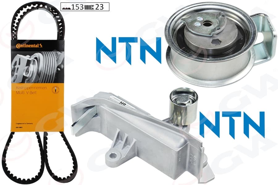 Triger Seti 150x23 PASSAT1.8T 01-05 2.0 01-05 -A4-A6 1.8T BFB-Awm-Awt-Alt K045491XS Kütüklü