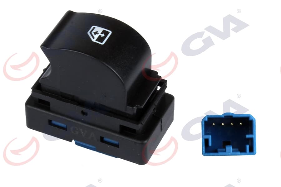 Cam Açma Düğmesi Anahtarı Sağ Peugeot Bipper Citroen Nemo Fiat Fiorino 08> Tekli