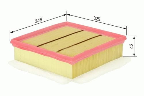 Hava Filtresi Corsa C 1.2-1.4-1.7.1.8-Combo 1.4-1.6-1.7DI 16V 01 > Meriva 1.6-1.8-1.6 04> Süngerli