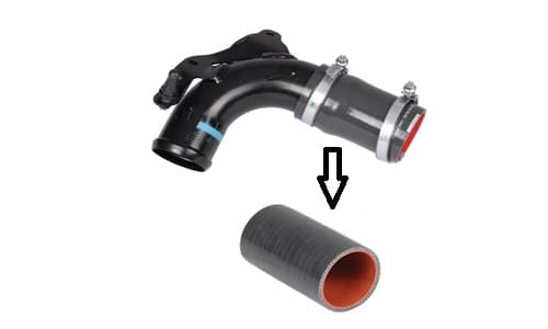 Turbo Hortumu Ara Silikon Hortum Ford Focus-Cmax-Connect Volvo-S40-S60 12> 1.5-1.6 TDCi
