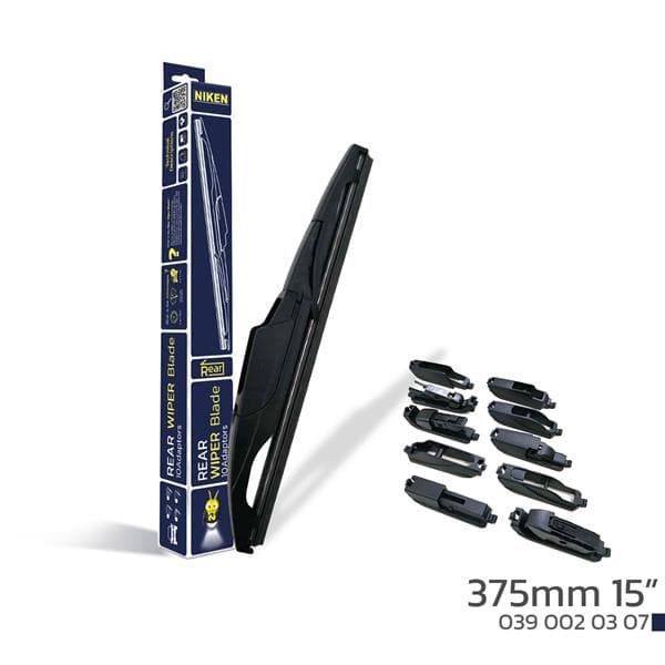 Niken 375mm 15 10 Aparatli Arka Silecek Süpürgesi