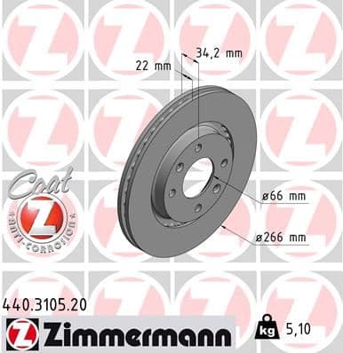Ön Fren Aynasi Corsa F-301-307-206-207-Partner-Berlingo-C-Elysee-C2-C3 02 >C5-C4 266x22x4DLxHAVALI Crossland X-DS3-2008-1007-208 4249.G1-4246.W1-4246.W7-4246.W7