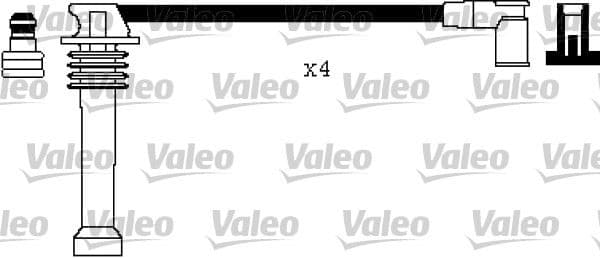 Buji Kablo Takımı Focus-Cmax-Fiesta-Mondeo-Bmax-Mazda-Volvo C30-S40-V50 98> 1.4-1.6 Zetec