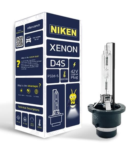 Niken D4S Xenon Far Ampulu 42V 35W P32d-5 6000K
