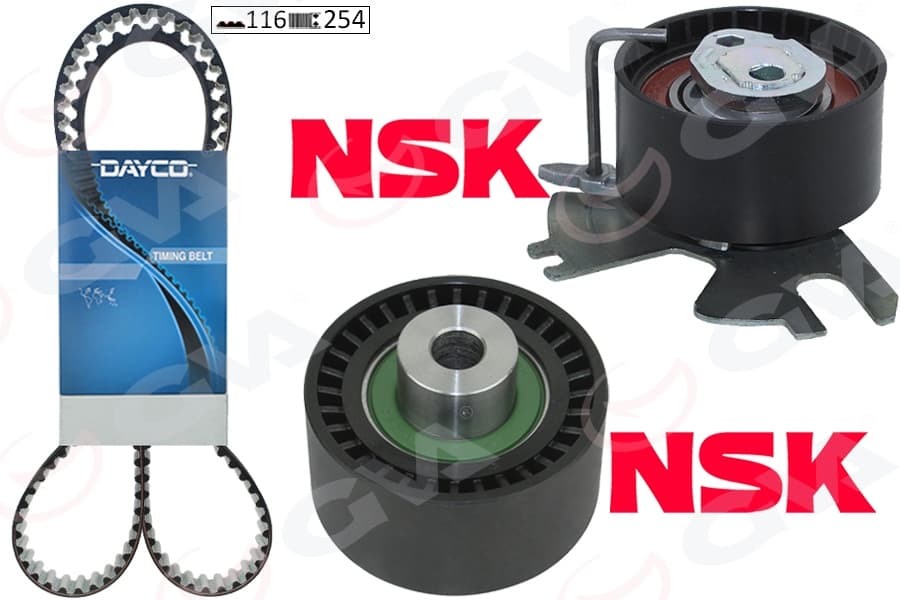 Eksantrik Gergi Kiti P308-P407-P508-P3008-P5008-C4-C5-DS4-Jumpy-Scudo-Cmax-Focus 2.0HDI K015672XS