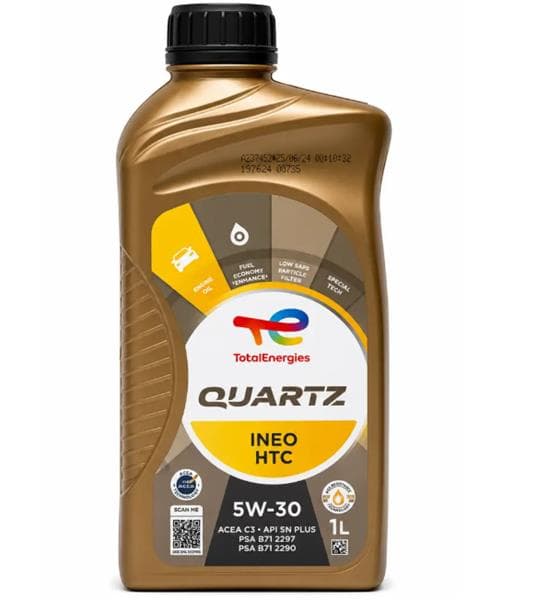 Motor Yağı Quartz İneo HTC 5W30 12B 1 Litre