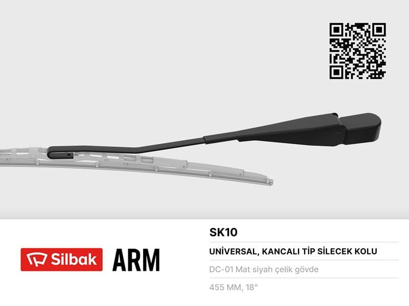 Silecek Kolu 385MM R12 TSW-Toros Arka