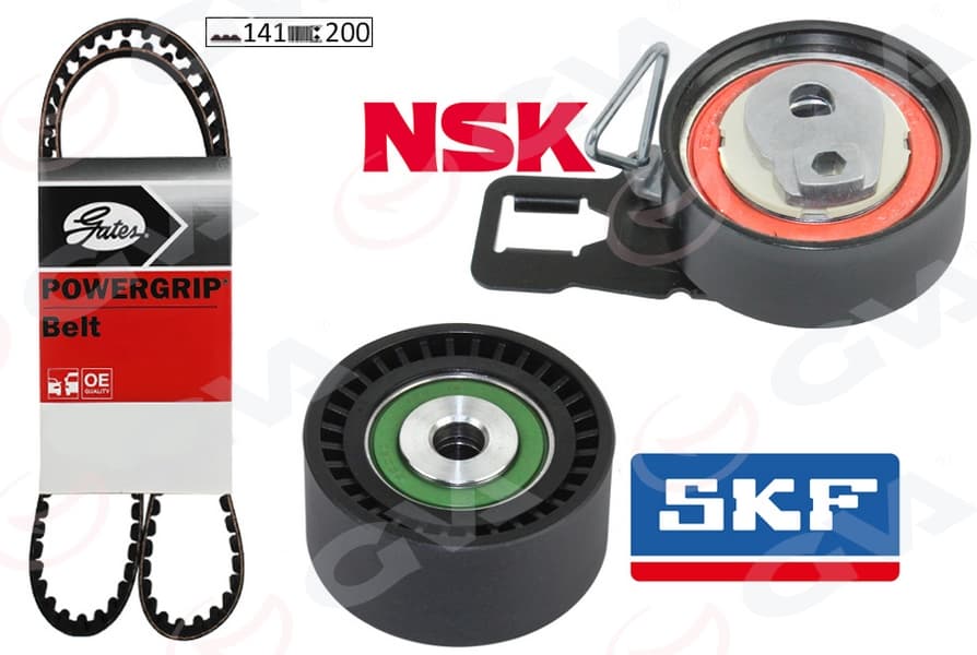 Triger Seti Partner-Berlingo-P208-P301-P308-P508-P2008-P3008-P5008-Focus-Courier-Fiesta-Mondeo-C3-C4 -C-Elysee-Jumpy-Rifter-DS4-DS3-Crossland X-Grandland X-Combo E-C-Max 1.5-1.6 TDCi-HDi 15-> / Proace