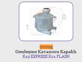 Genleşme Kavonozu Kapaklı R9-R11-R19-R21-Clio I-Exp.-Logan-Flash