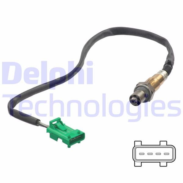 Oksijen Sensörü Ön P207-P208-P308-P508-P3008-P5008-RCZ-C4-C5-DS3-DS4-DS5 1.6 THP EP6 4 Kutup