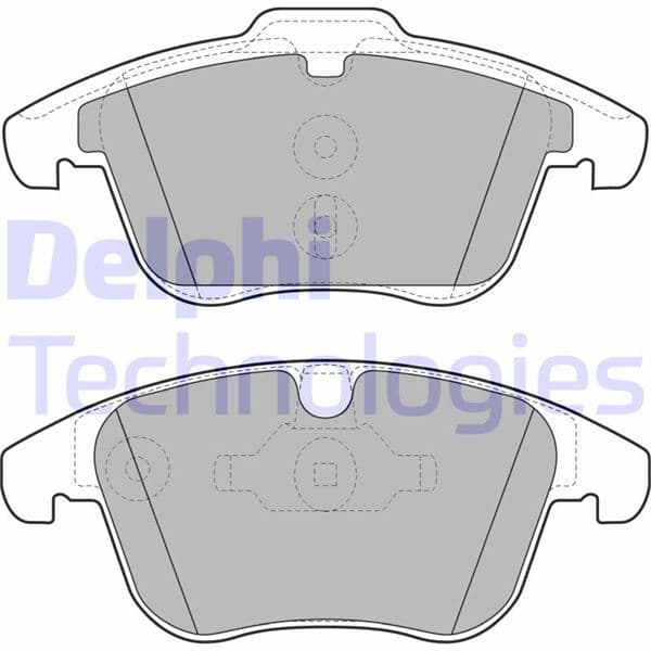 Fren Balatası Ön Ford Mondeo IV 07> S Max Galaxy 07> Volvo S60 II 1.5 T3 15>18 S80 II 2.0 08>12 V60 I 11>15 V70 III 09>15 XC70 II 09>12 . Land Rover Freelander II L359 Range Rover Evoque L538