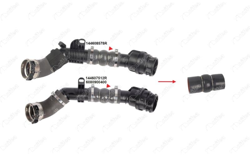 Turbo Hortumu Plastik Boru Hariç 2 Kat Polyester Kullanilmiştir Dacia-Dokker-Duster-Lodgy-Logan-Merc Edes Benz A-Serisi-Clio-Megane