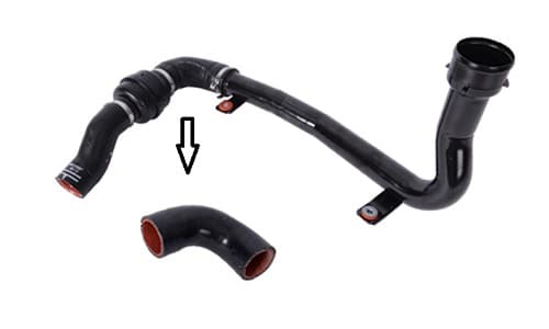 Turbo Hortumu Ortadaki Peugeot Boxer IV-Citroen Jumper IV 2.0 HDi Metal Boru Hariç
