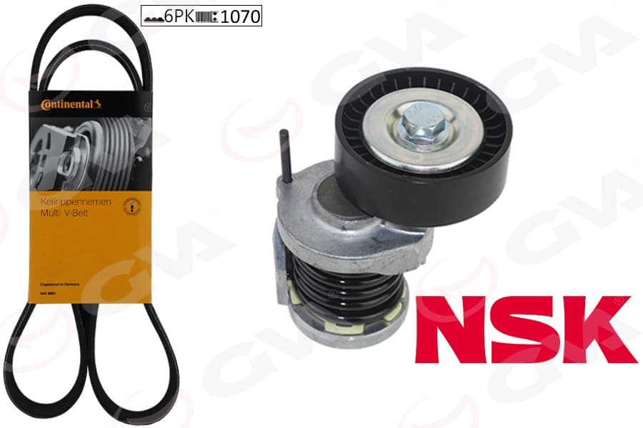 Alternatör Gergi Kiti Kütüklü Caddy III 10>GOLF V-VI 07>PASSAT 05>1.6-2.0 TDI 534016410