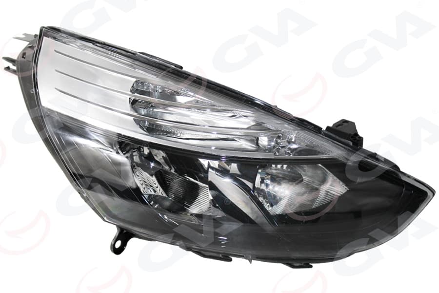 Far Sağ Elektrikli Renault Clio IV 12> H7/H1 Siyah