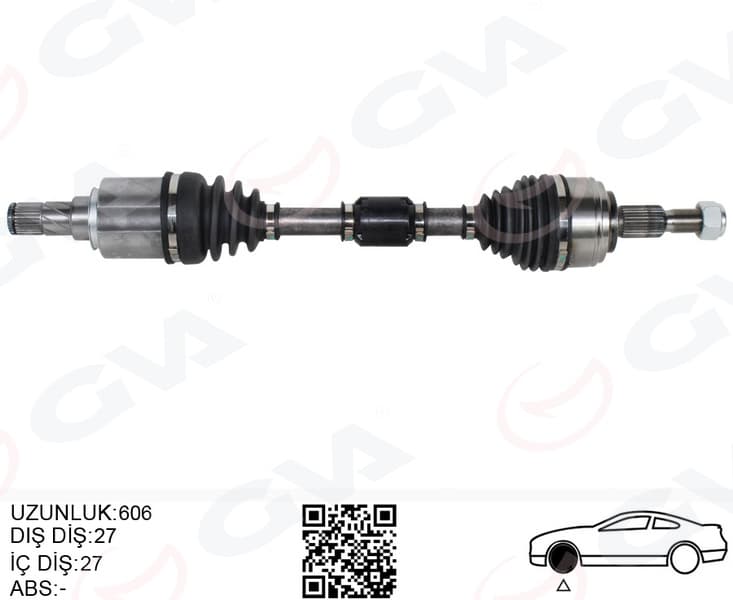 Komple Aks Ön Sol Ford Puma 20> 1.0 Ecoboost