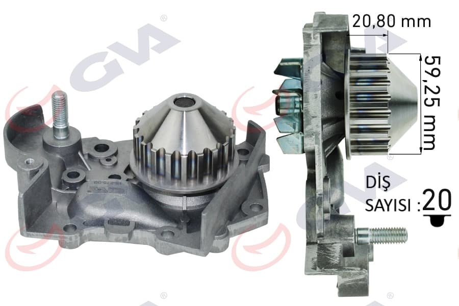 Devirdaim R19-R9-Clio-Exp 1.4 Enj. E6J-E7J PA412