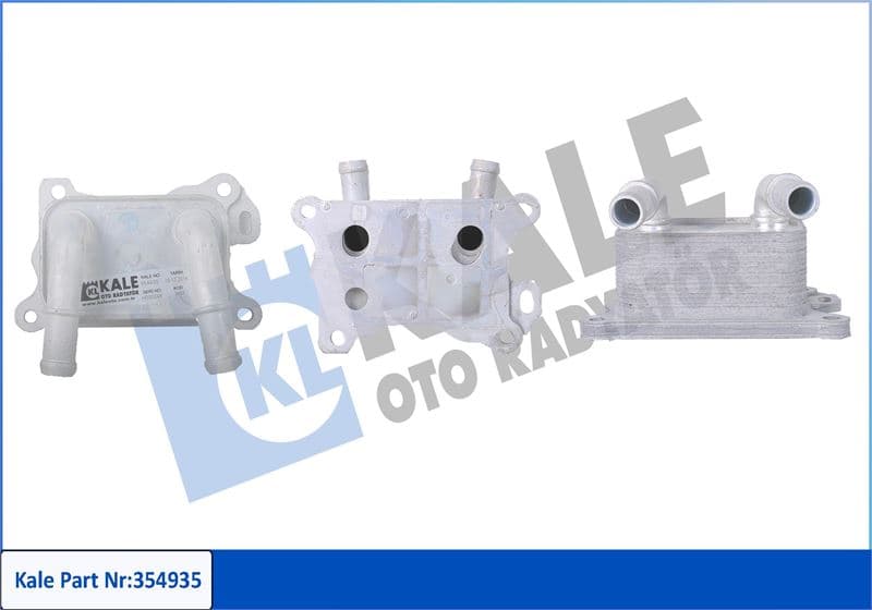 Yağ Soğutucusu Radyatörü Renault Clio IV 12> Captur 12> Megane IV 16> Kadjar 15> Dacia Dokker 12> Du Ster 12> 0.9 Tce 1.2 Tce
