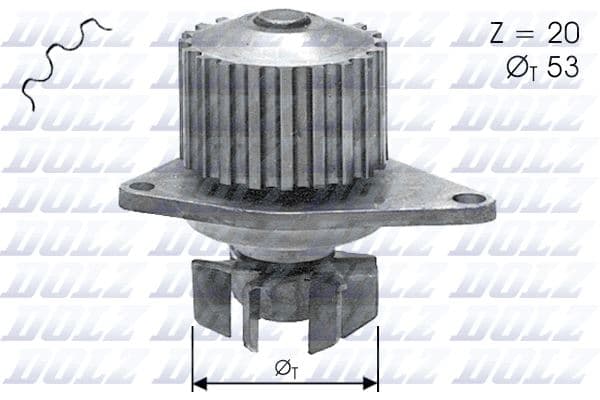 Devirdaim P106 I-II-206-Partner-Berlingo-C15-Saxo-Xsara 96> 1.4 PA628