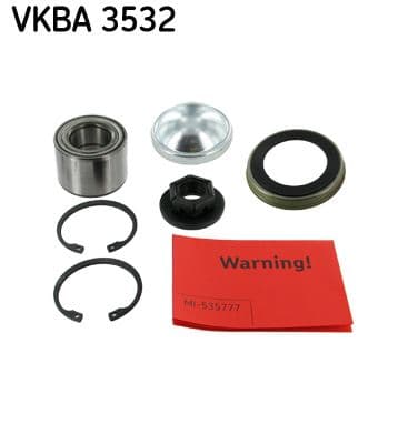 Arka Teker Rulmanı Fiesta V 01>08 Focus I 98>04 Fusion 02>12 Mazda II 03>07 Abs Set